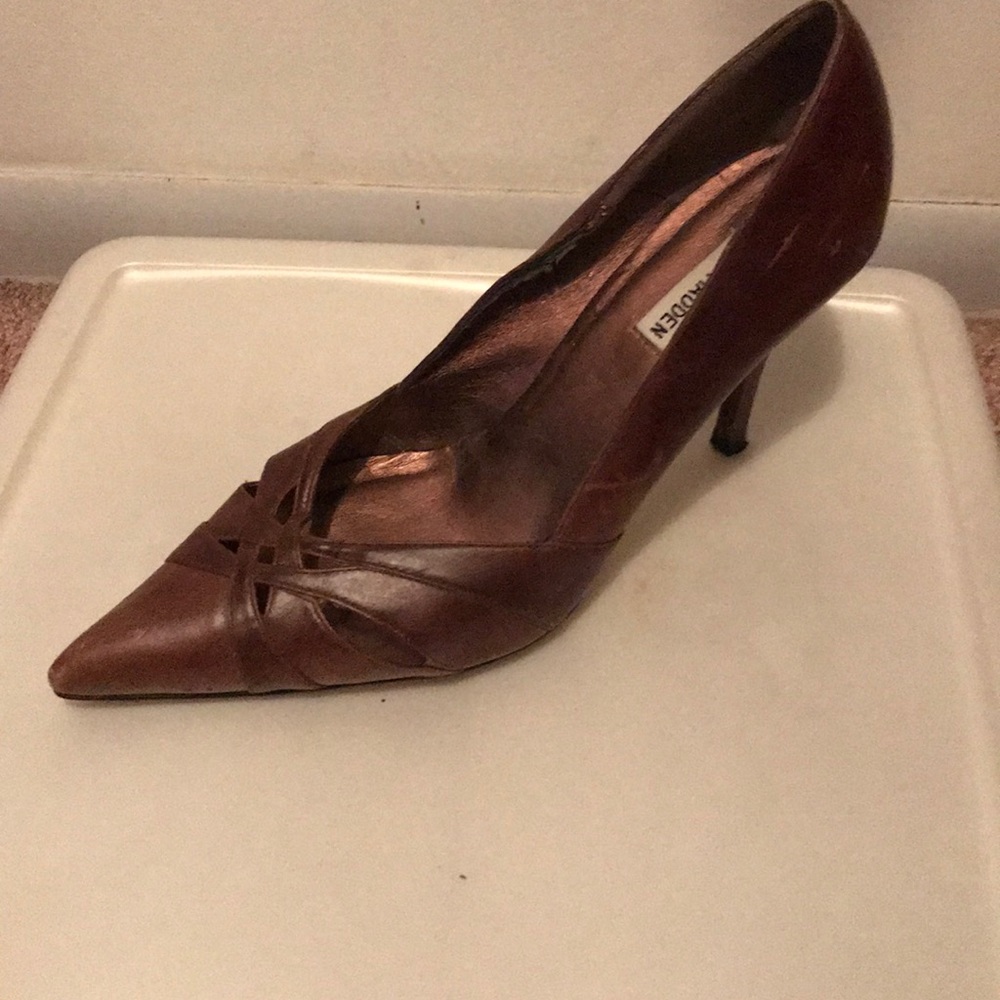 Steven madden brown heels